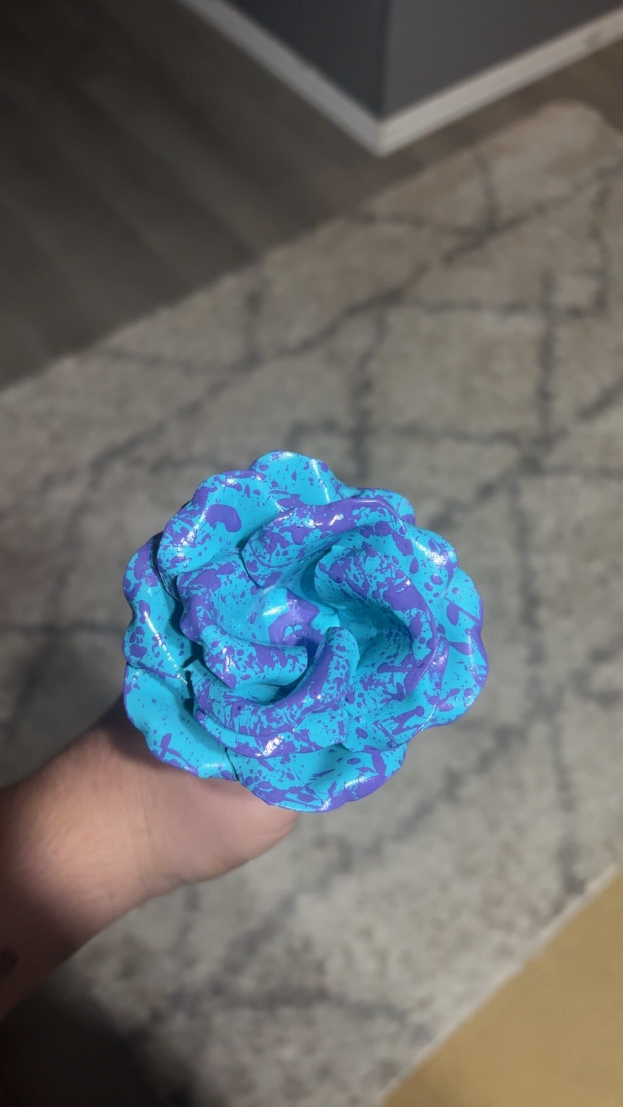 Handcrafted Metal Roses